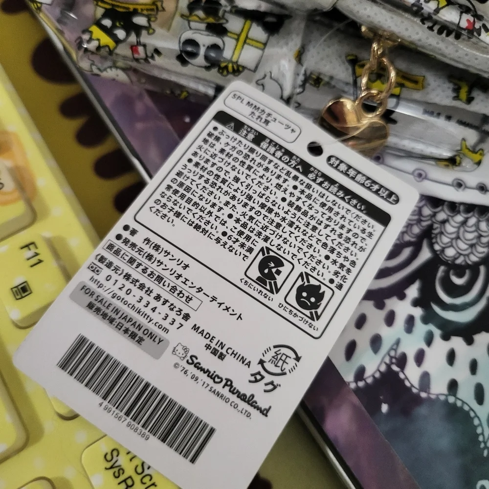 Sanrio License Bad Badtz-Maru Clear Pouch
